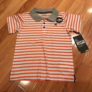 Hurley boy's collard shirt