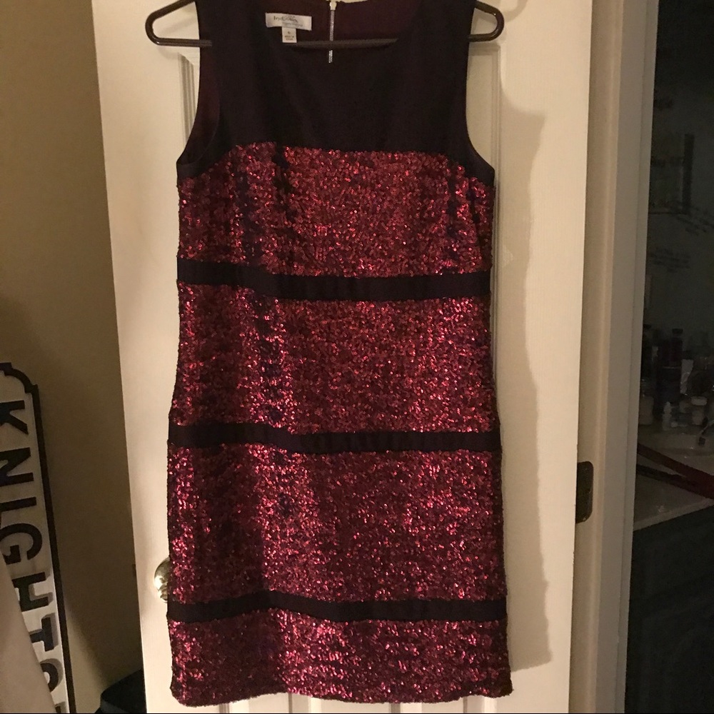 Crimson Sequin Dress- brand new!