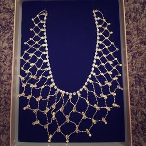 Kirks Folly Waterfall Crystal Necklace