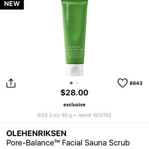 Pore-Balance Facial Sauna Scrub