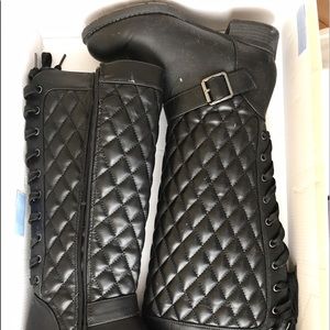 Shoe Dazzle Black Boots