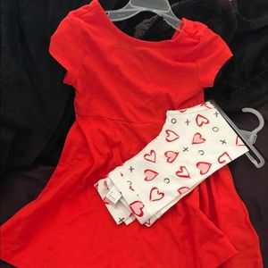 Valentine's Set (tunic/leggings)