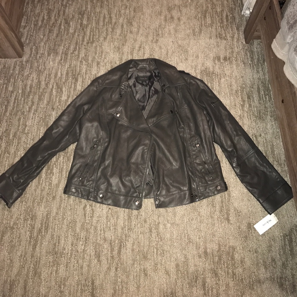 FAUX Leather Jacket