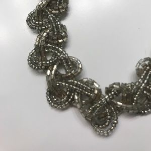 Twisted gold headband