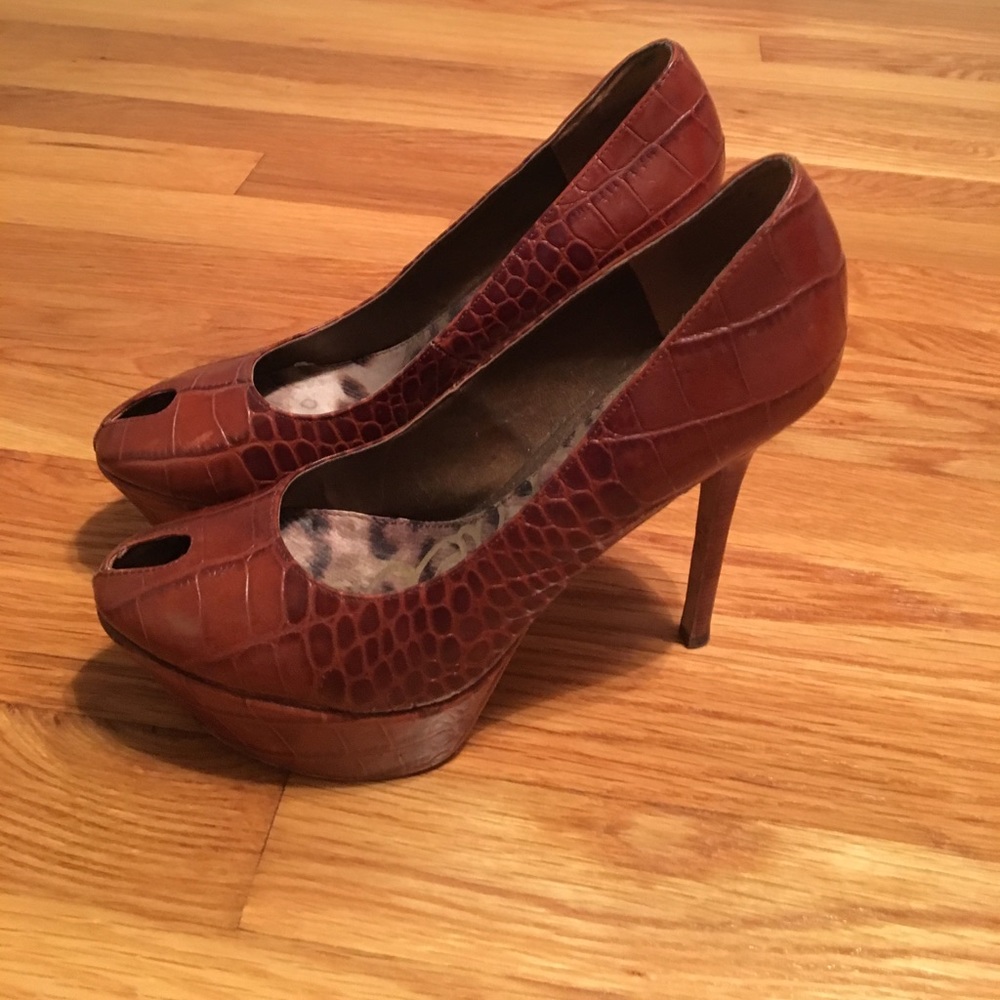 Sam Edelman Niland Platform Pumps Sz 6.5