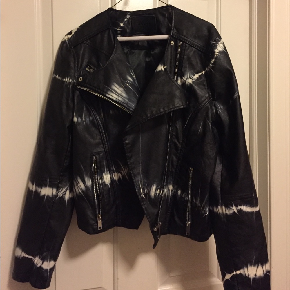 Never worn BLANK NY leather jacket