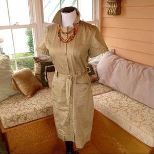 Ladies Khaki Dress - Size 8