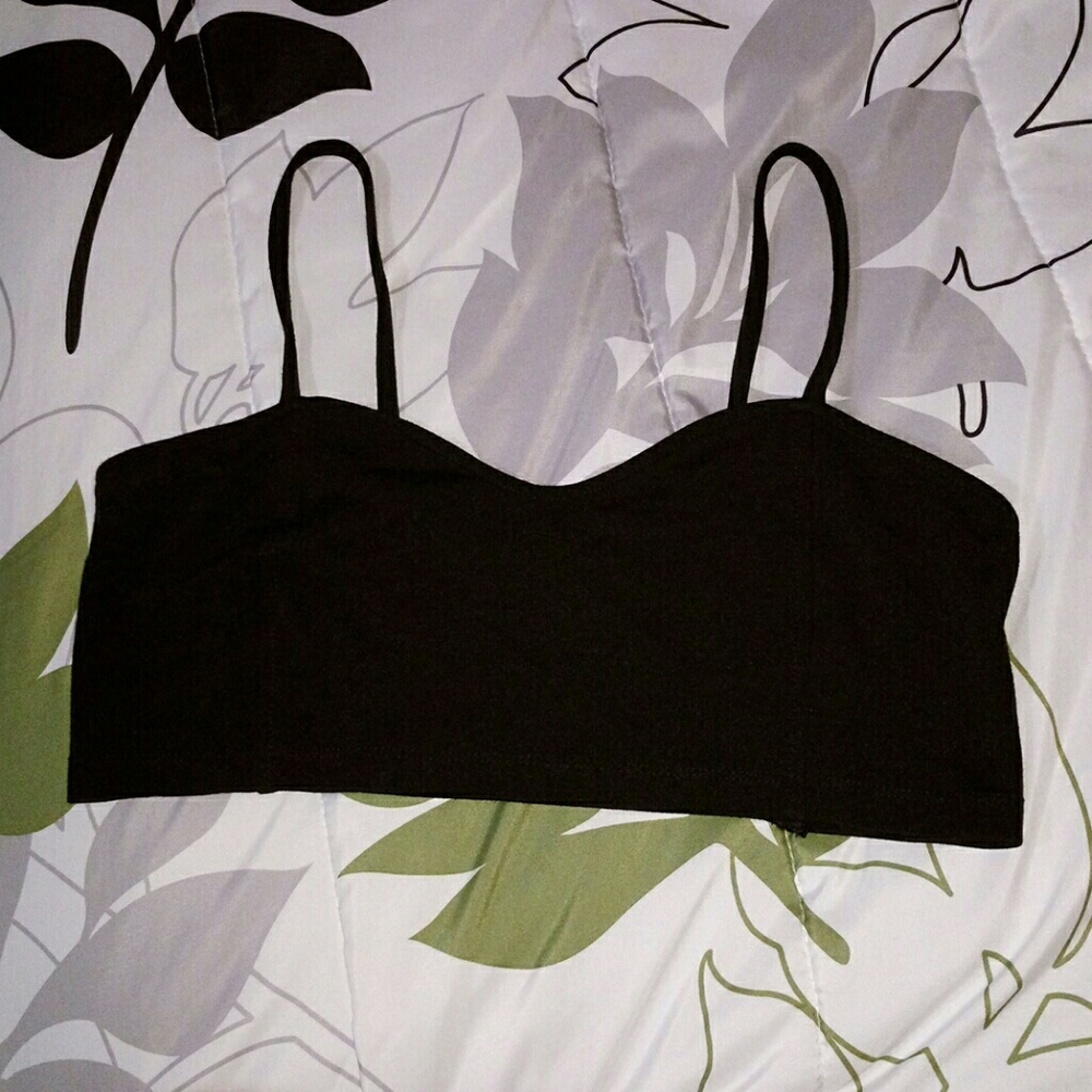 Cropped bralette top