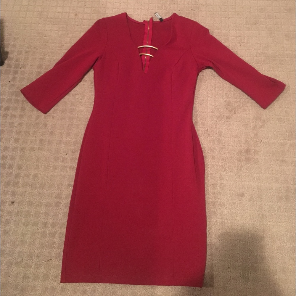 Red Dress, Size M Thick Material