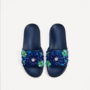 Zara Jeweled Sandals