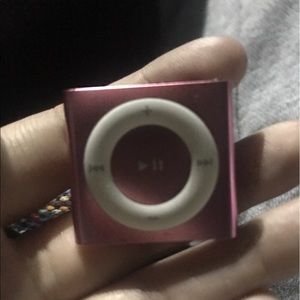 Pink iPod shuffle