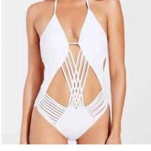 Fabletics White Swimsuit