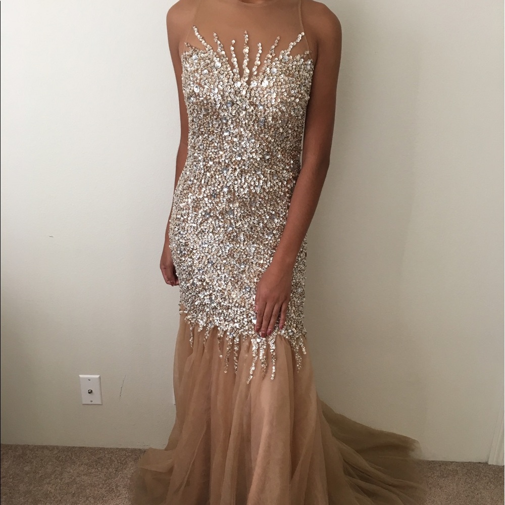 Mermaid prom dress