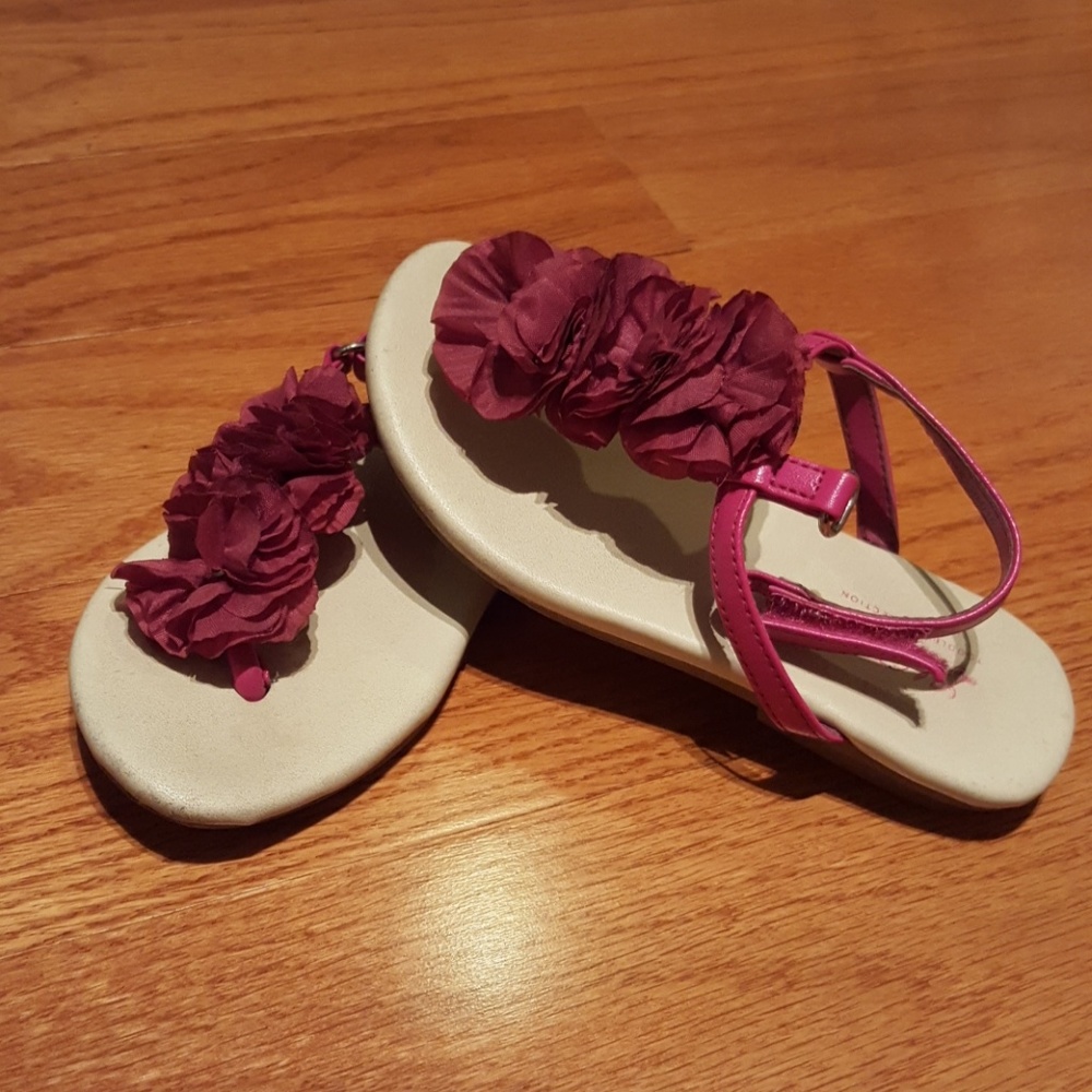 Pink sandals