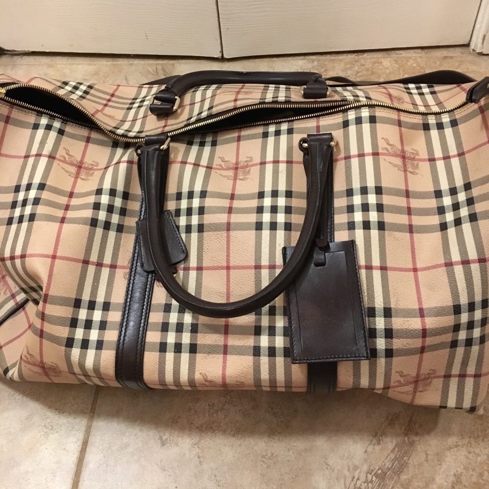 Burberry luggage