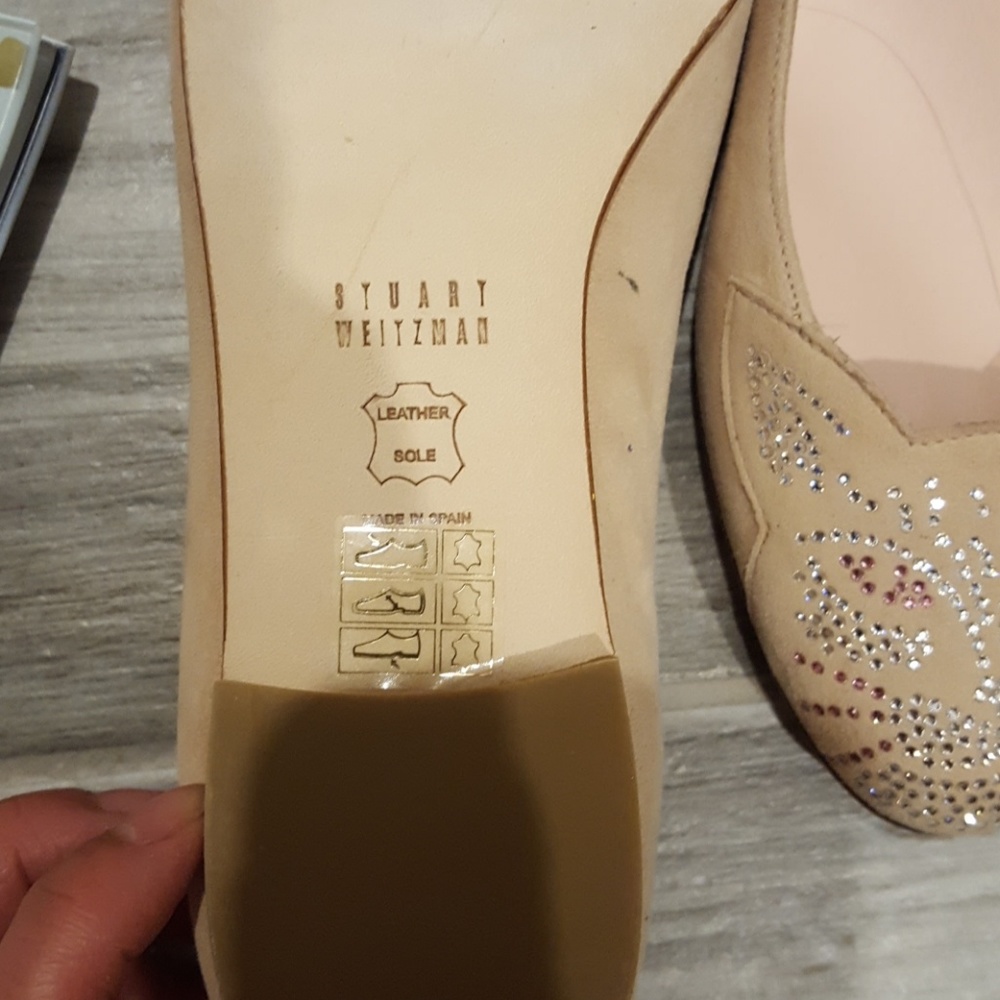 STUART WEITZMAN NUDE CAT Flats - Picture 6 of 6