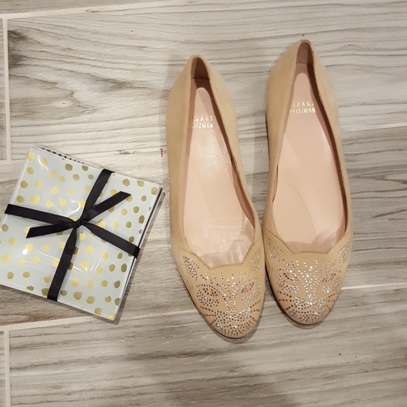 STUART WEITZMAN NUDE CAT Flats - Picture 2 of 6