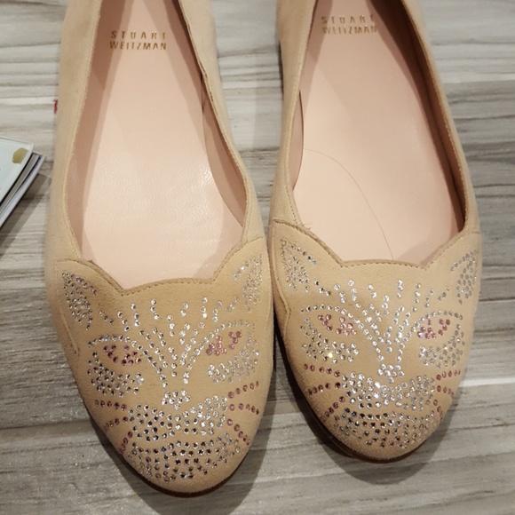 STUART WEITZMAN NUDE CAT Flats - Picture 3 of 6