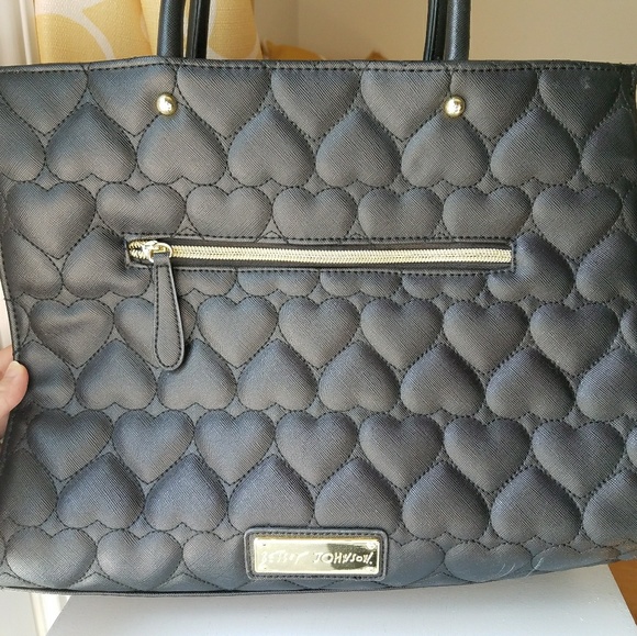 Betsey Johnson Large Bow Tie Tote - Picture 2 of 8