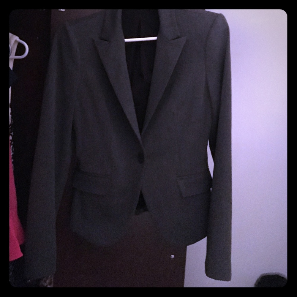 Dark Grey Express Blazer - New w/o tags