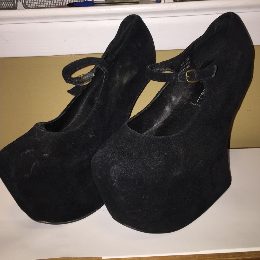 Heelless Jeffrey Campbell Mary Janes