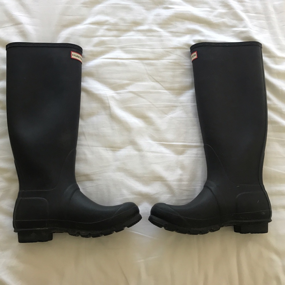 Hunter original tall rain boots!