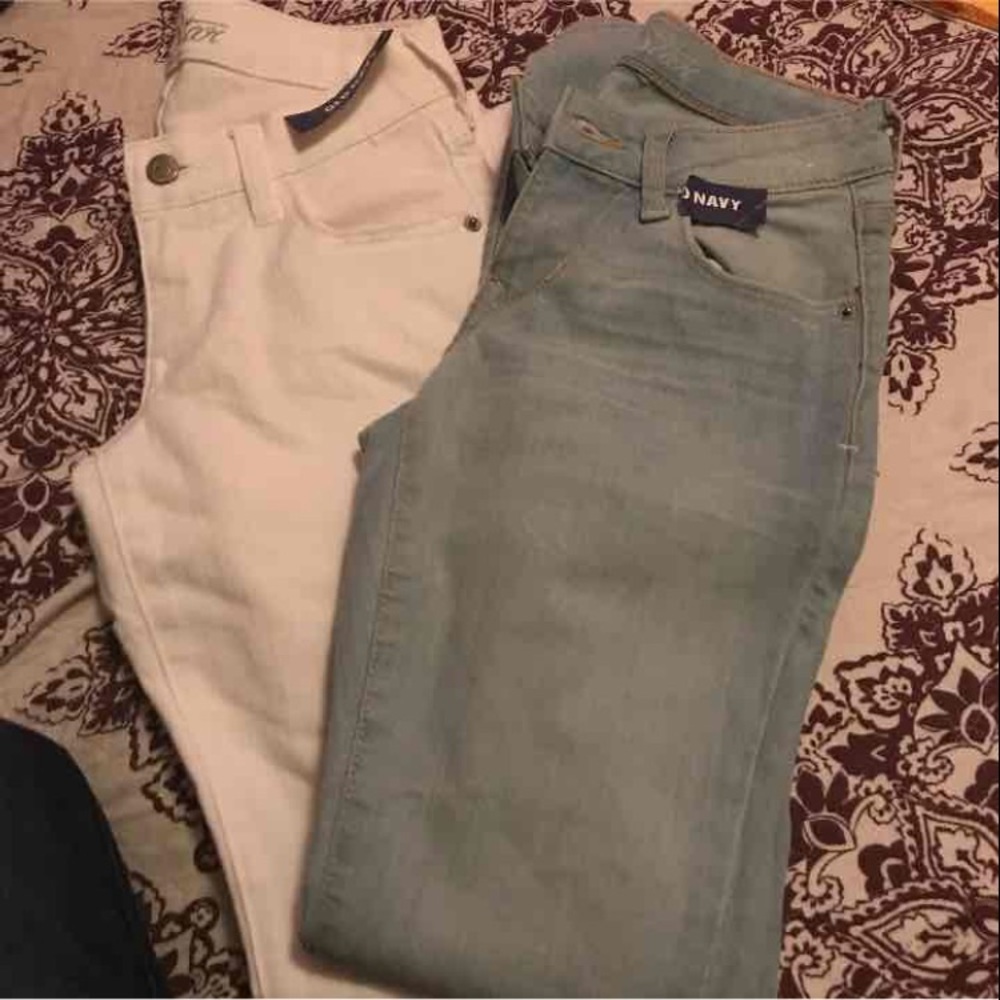 Old navy rockstar  size 2  super skinny bundle