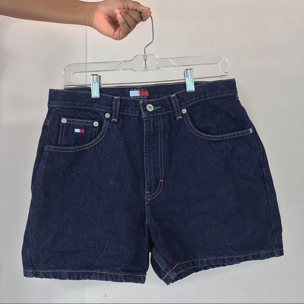 High waisted Tommy Hilfiger jean shirt size 12