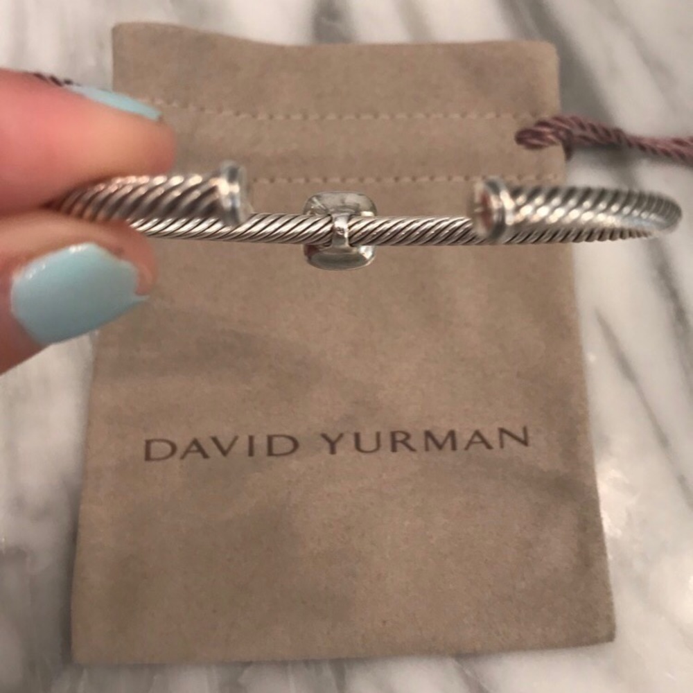 *SOLD* David Yurman Albion Garnet Bracelet - Picture 5 of 8