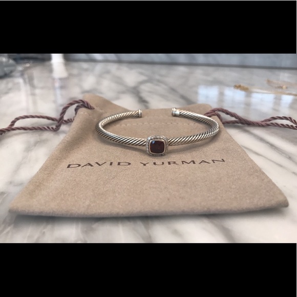 *SOLD* David Yurman Albion Garnet Bracelet - Picture 3 of 8