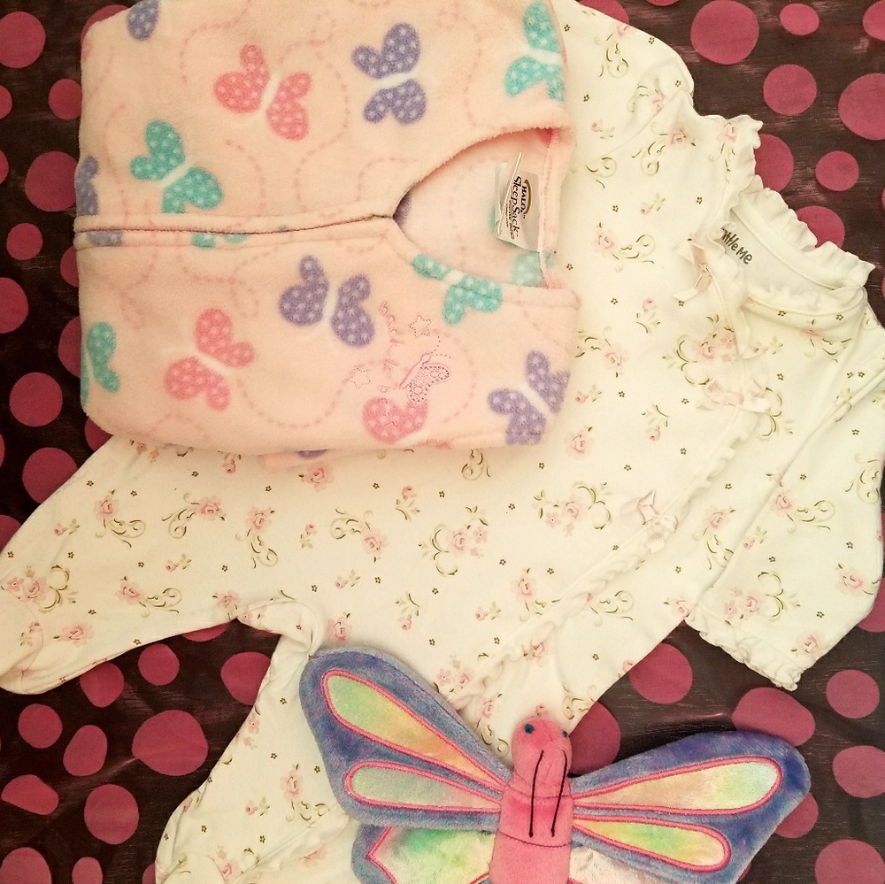 Infant Sleep Sack and Footed Onesie Pajama