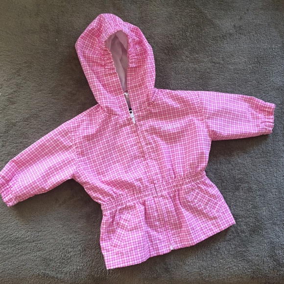 Oshkosh Lightweight Pink Rain Jacket - Picture 1 of 3