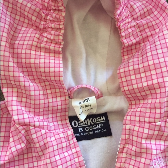 Oshkosh Lightweight Pink Rain Jacket - Picture 2 of 3