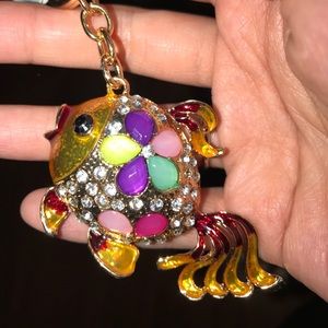 Gold Fish key chain !