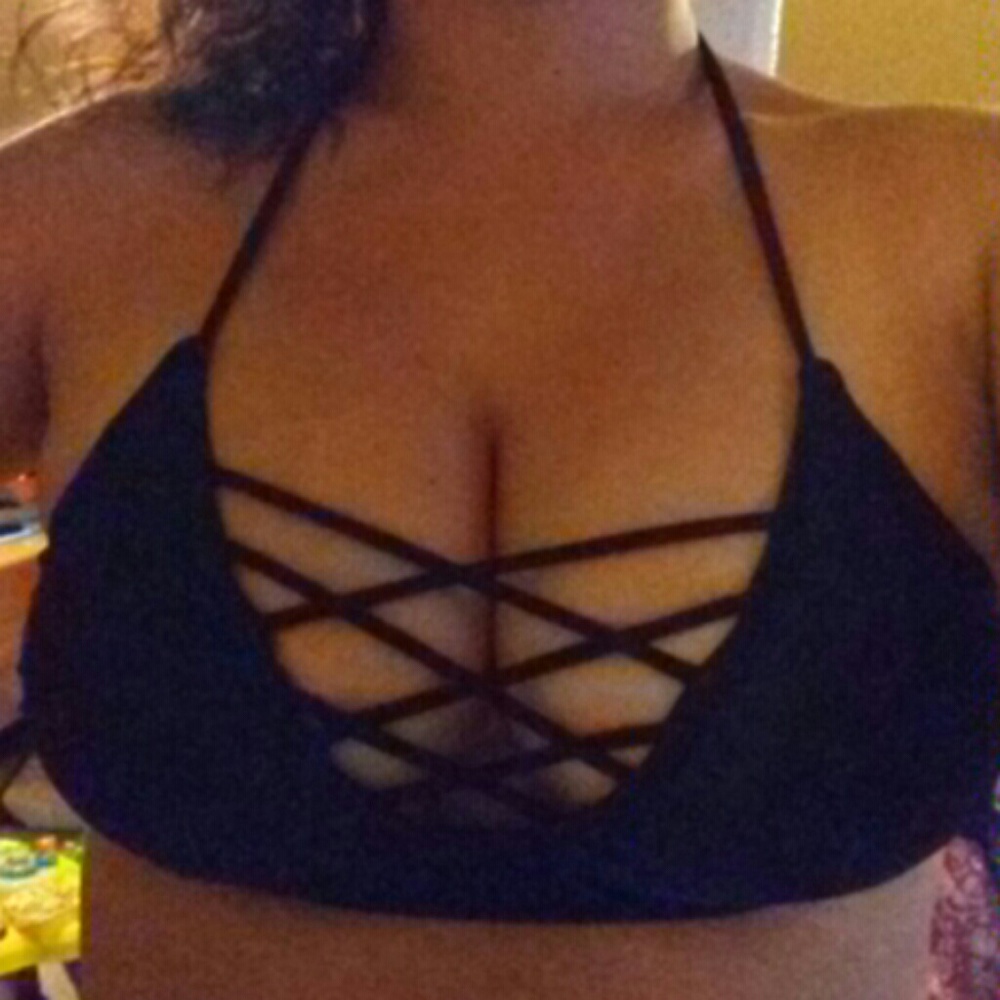 NWOT EXHILARATION BIKINI TOP