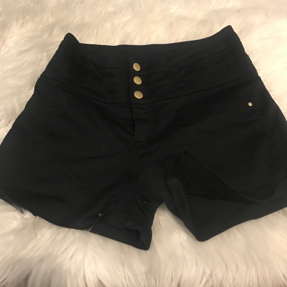 Charlotte Russe high waisted black shorts
