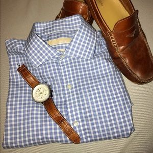 Michael Kors Men's Button Down Dress Shirt NEW