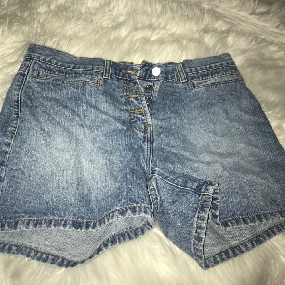 Calvin Klein high waisted jean shorts