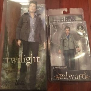 Twilight Barbie Edward Cullen 2 Collector Dolls