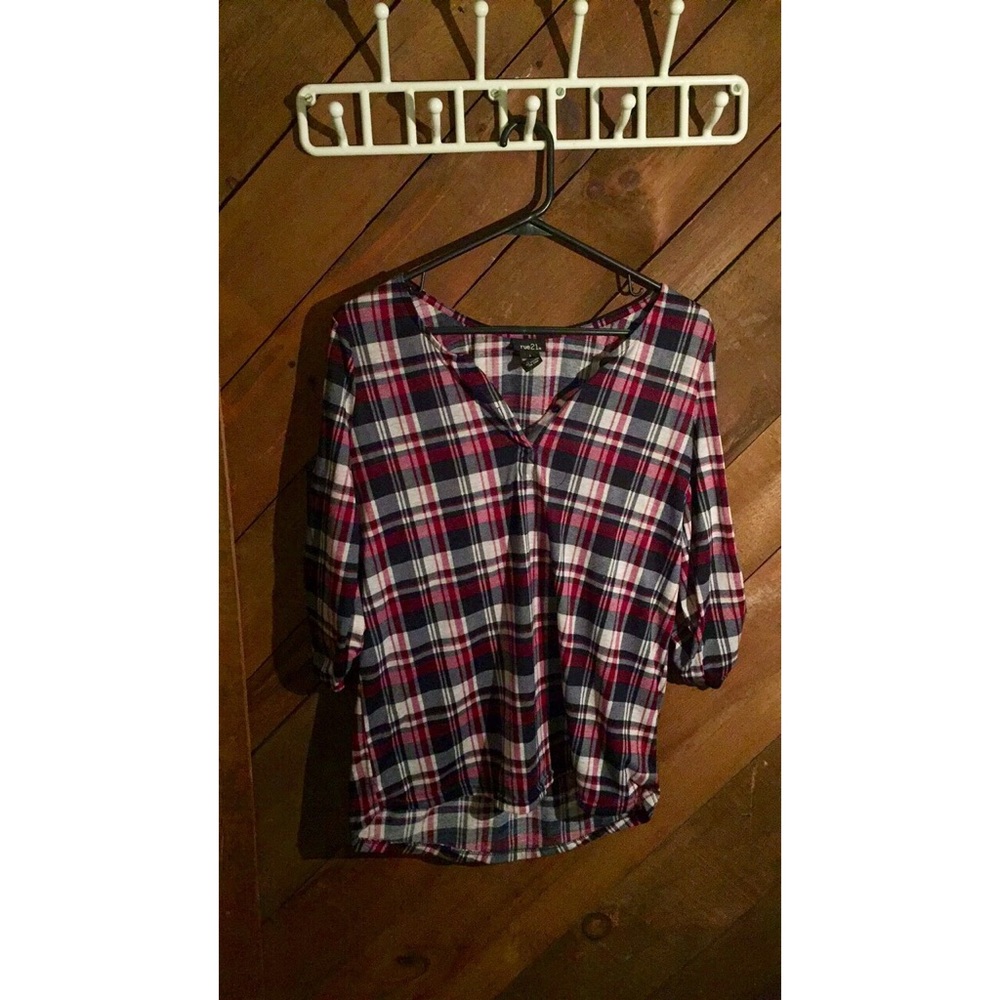 Quarter button Flannel