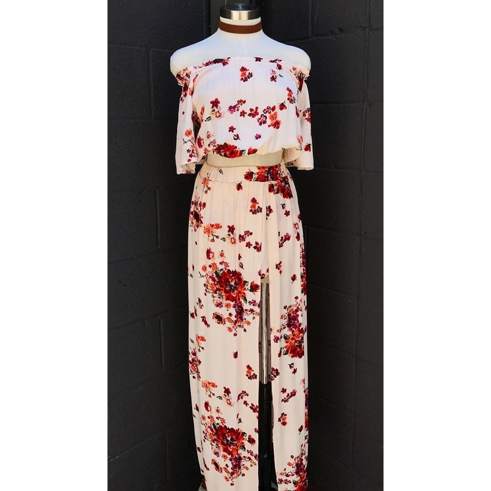 Two piece floral set