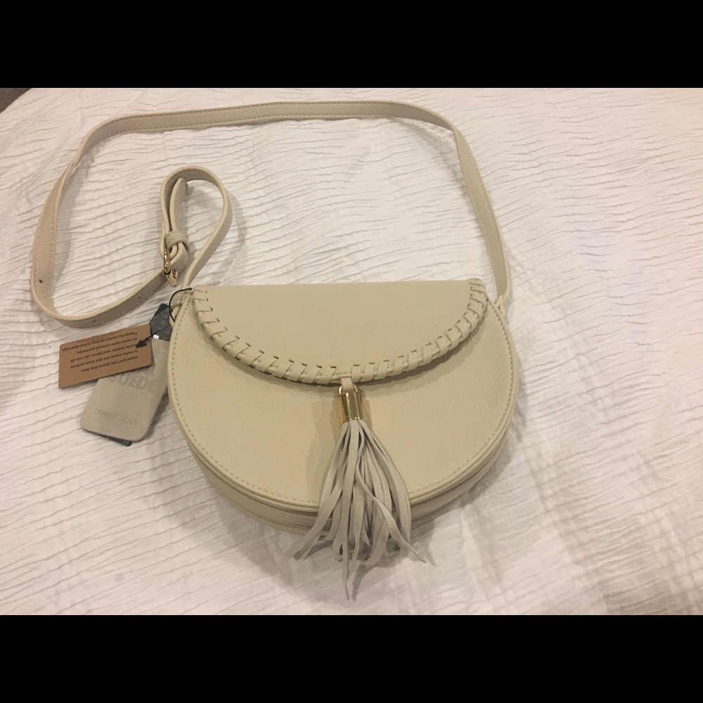 Suede purse - new with tags!