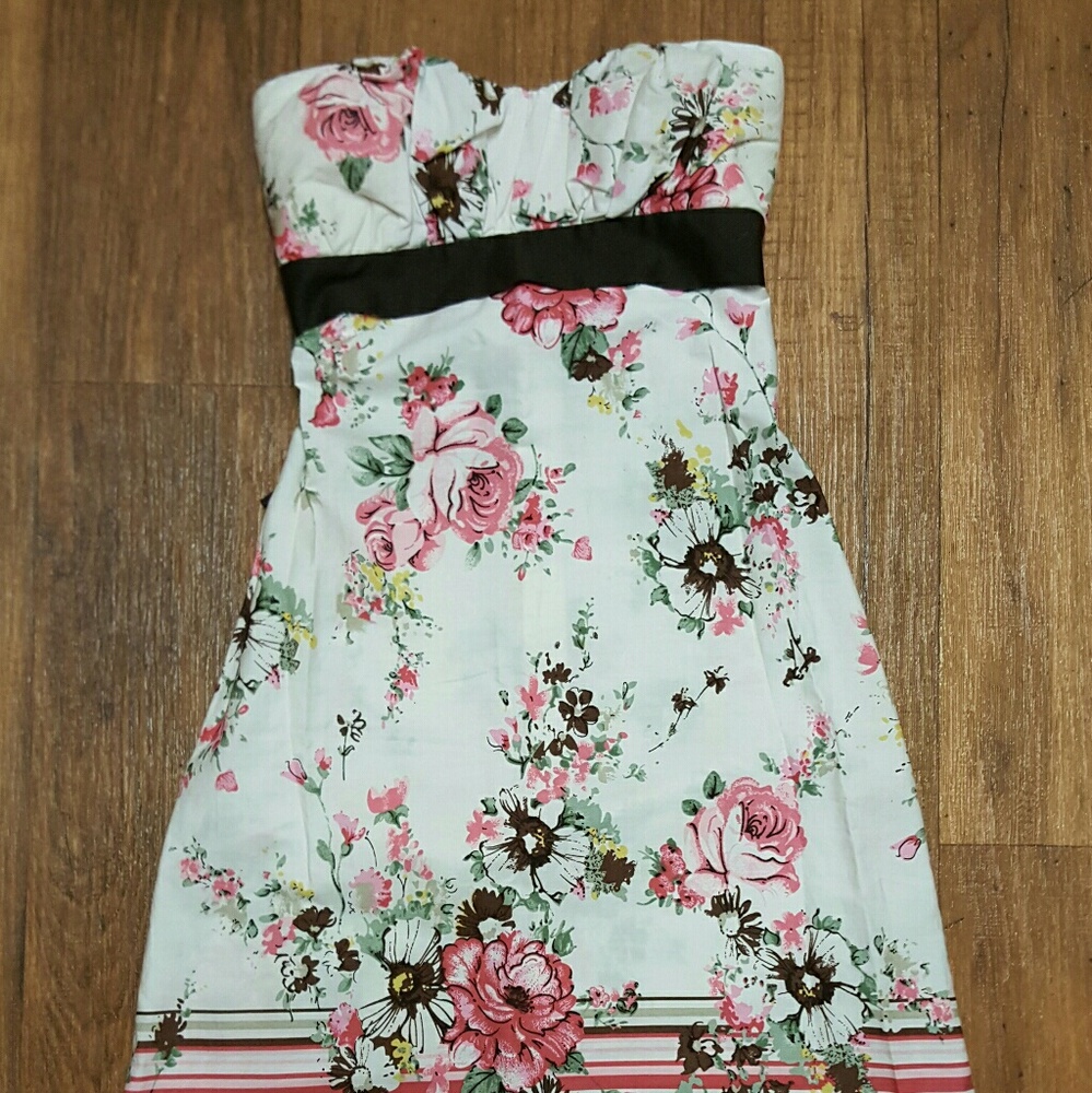 Charlotte Russe strapless dress