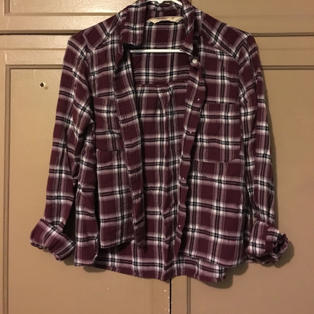 Bundle of Hollister flannels