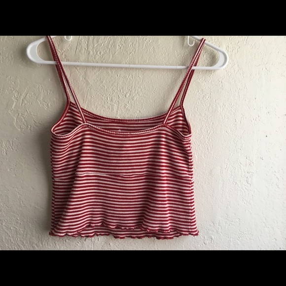 Brandy Melville striped thermal Alani tank - Picture 3 of 3