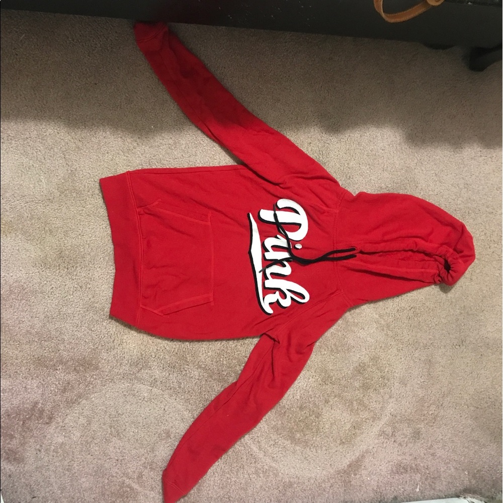 PINK red sweatshirt