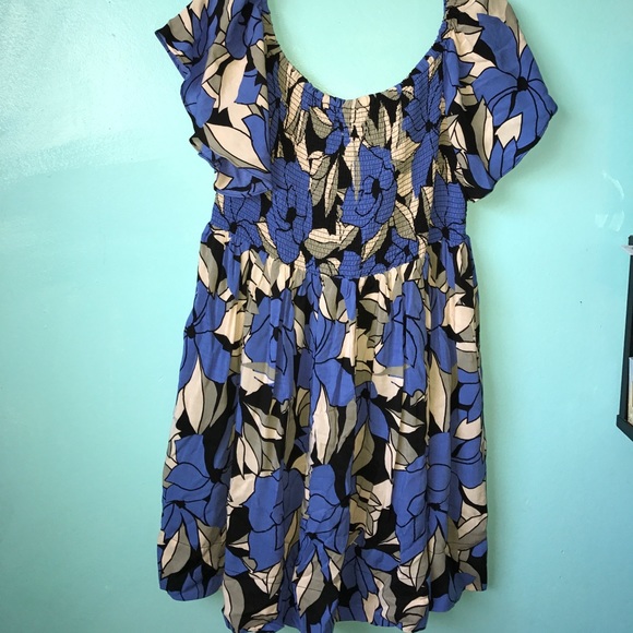 Free People Louise Smocked Printed Dress - Picture 4 of 8