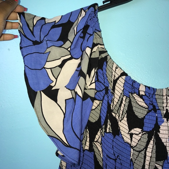 Free People Louise Smocked Printed Dress - Picture 5 of 8