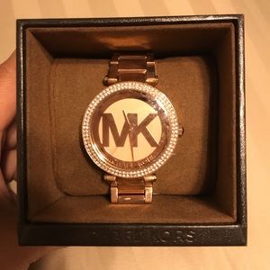 Michael Kors Women's Parker Rose Gold Watch BNWT