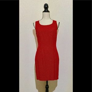 💃 Saucy Summer Red & White Polka-Dot Dress ❤️☀️💃